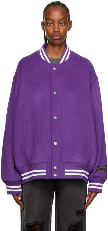 Bomber jakna We11done We11done Oversized Bomber Jacket Lila | WD-JP3-22-029-U-PP, 0