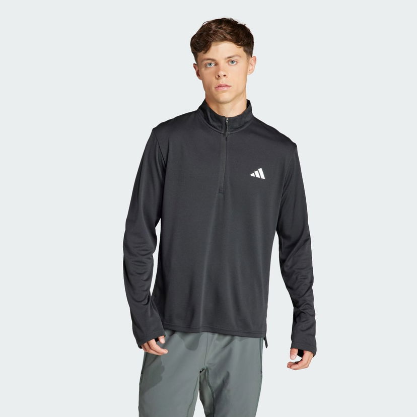 Majica adidas Performance Train Essentials Training Long Sleeve Črna | IL7157