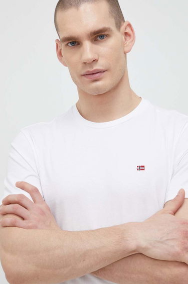 Majica Napapijri Tee Bela | NP0A4H8D0021, 3