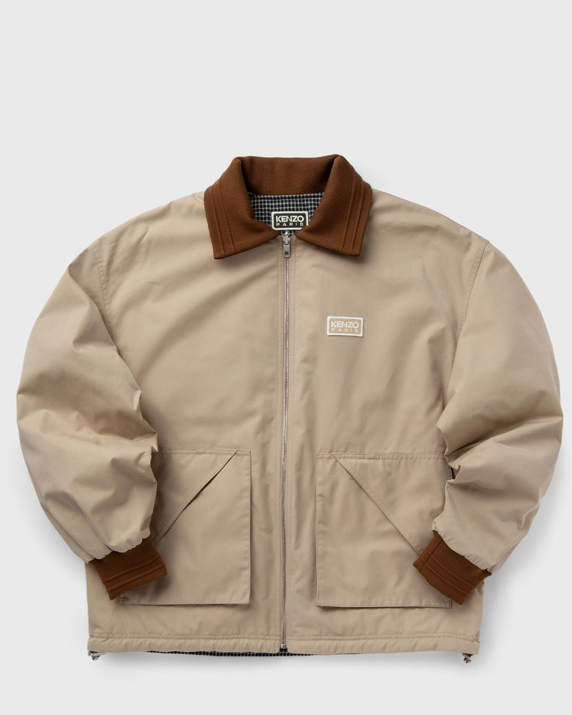 Bomber jakna KENZO REVERSIBLE ELEVATED COACH JACKET Bež | FE65BL0639OI.11