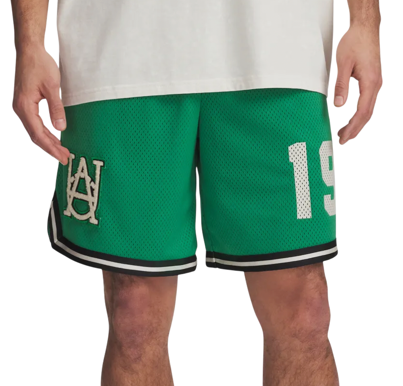 Kratke hlače Under Armour Under Armour Courtside Hoops Shorts Zelena | 1390120-305