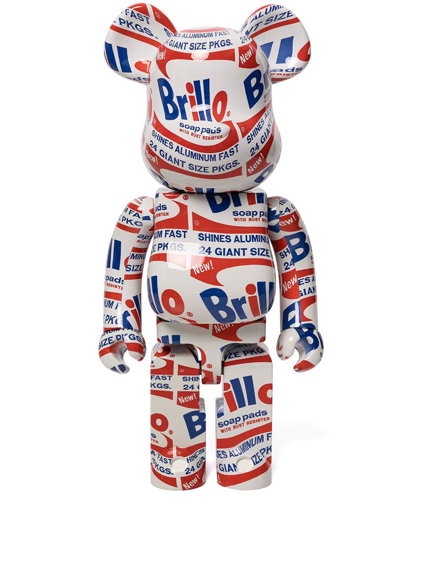 Collectibles Medicom Toy Andy Warhol Brillo 1000% Be@rbrick figurine - Red Večbarvna | BERBRICKANDYWARHOLBRILLO100016727947