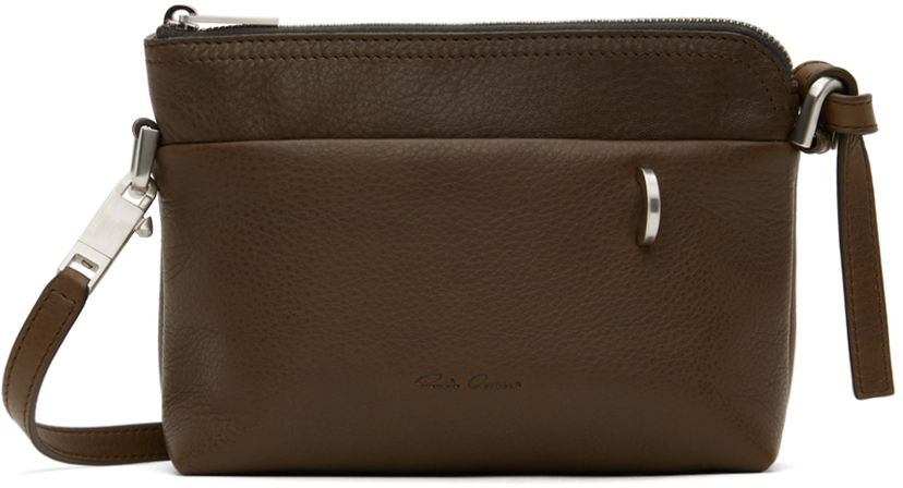 Torba za čez ramo Rick Owens Rick Owens Porterville Small Adri Bag Rjava | RA02D0525 LCN