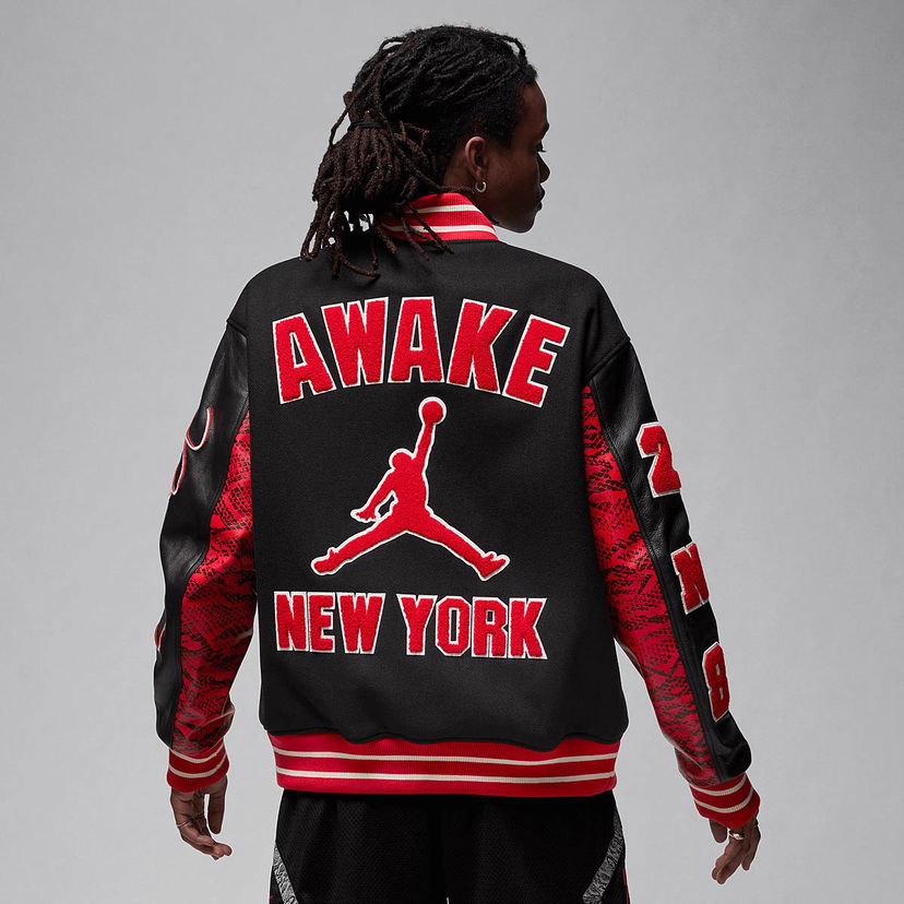 Jakna Jordan AWAKE x VARSITY JACKET Črna | FQ5439-657