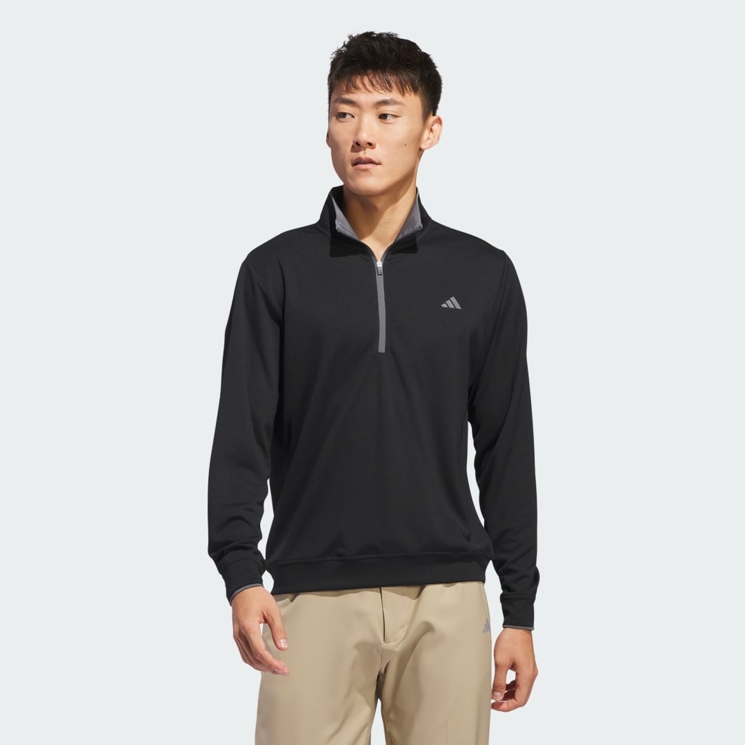 Pulover adidas Performance Lightweight Half-Zip Top Črna | IU4514, 0