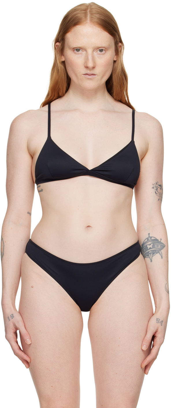 Modrček Baserange Mississippi Bikini Top Črna | SWMIT-RP-000