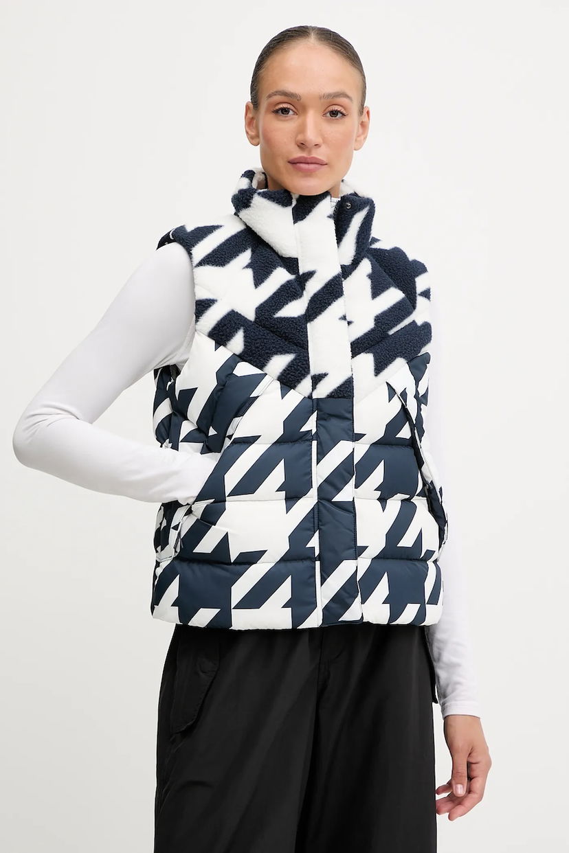 Telovnik Helly Hansen Mixed Texture Houndstooth Puffer Vest BLISS Večbarvna | 54460