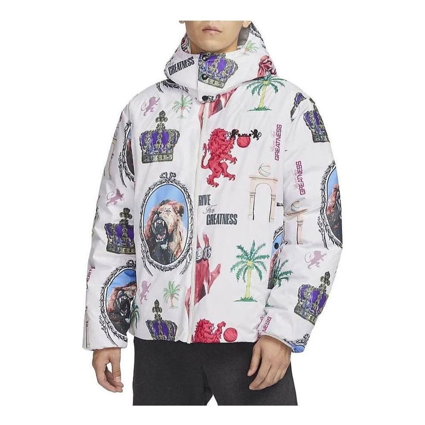 Puhovka Nike LeBron Therma-FIT Down Jacket Bela | FB6975-030