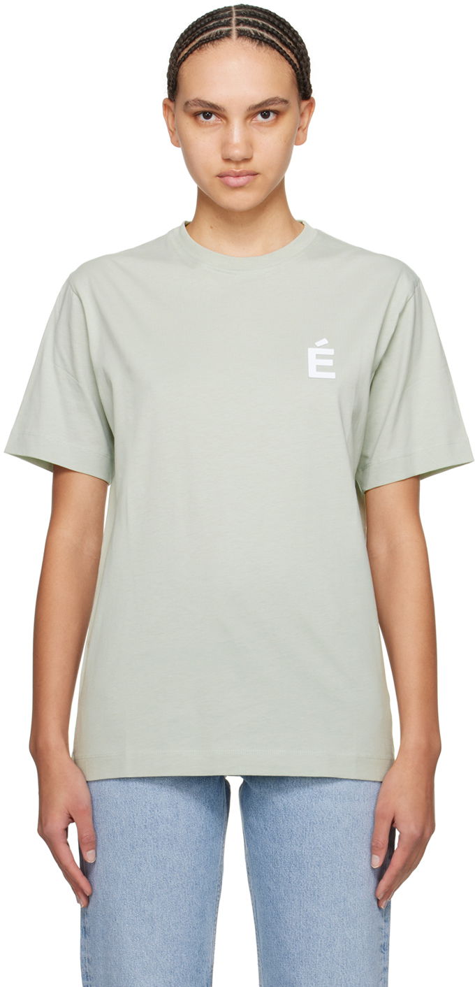 Majica Études Wonder Patch T-Shirt Zelena | E24MM104A00741