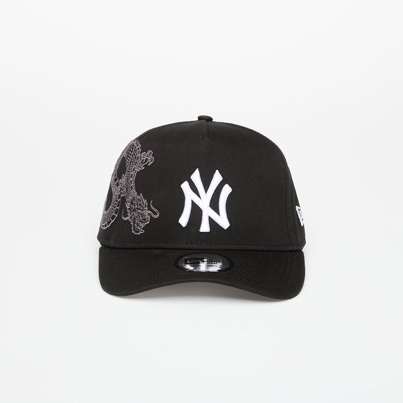 Kapa New Era New York Yankees 9FORTY A-Frame Icon Adjustable Cap Črna | 60691253