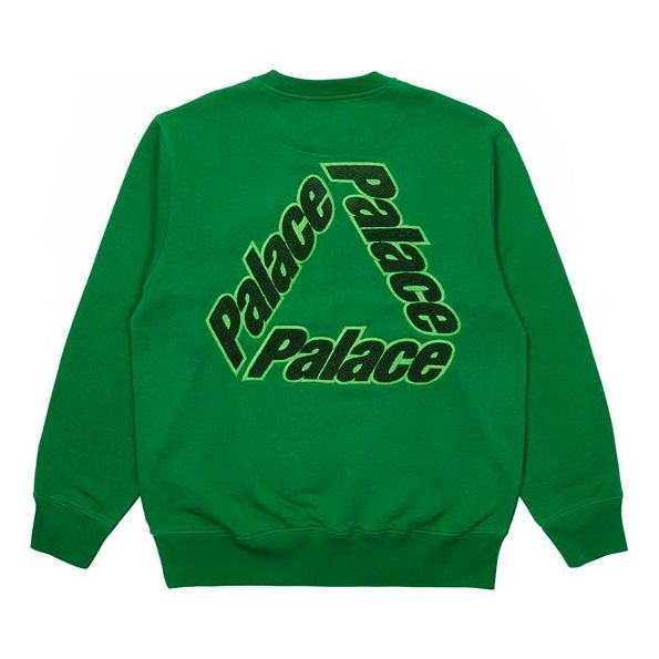 Pulover Palace Alphabet Logo Pattern Sweatshirt Zelena | P20CS011