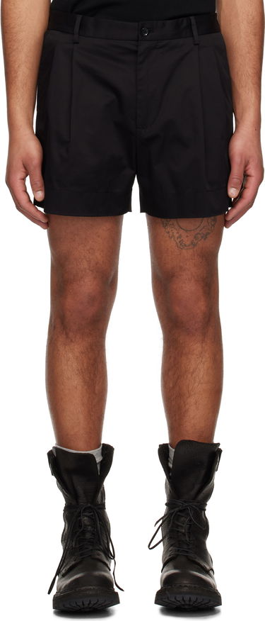 Kratke hlače Dolce & Gabbana Dolce&Gabbana Cotton Gabardine Shorts Črna | GP0X9TFUFNV, 0