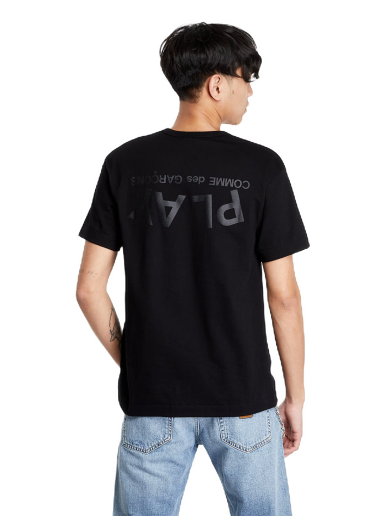 Majica Comme des Garçons PLAY T-Shirt Črna | AZT188 Black