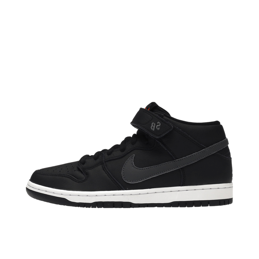Superge in čevlji Nike SB Dunk Mid ISO Orange Label Black Dark Grey Črna | CV4283-001