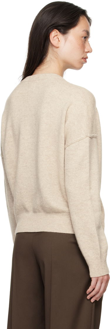 Pleteni pulover Loulou de Saison Loulou de Saison Keti Cardigan Bež | KETI, 2