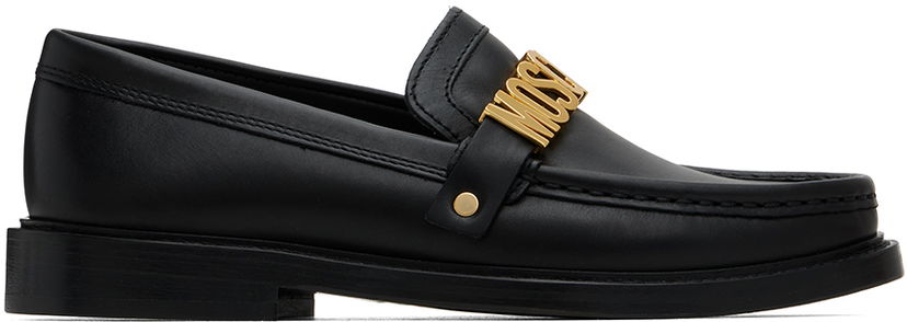 Oblačila Moschino Moschino College Loafers Črna | MA10362C1LMF0000