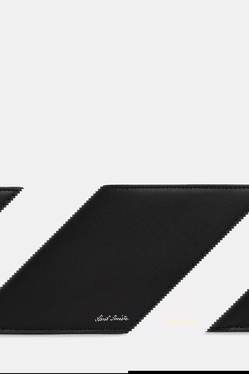 Denarnica Paul Smith Paul Smith Leather Bi-Fold Wallet Črna | M1A.4833.CMULTI, 0