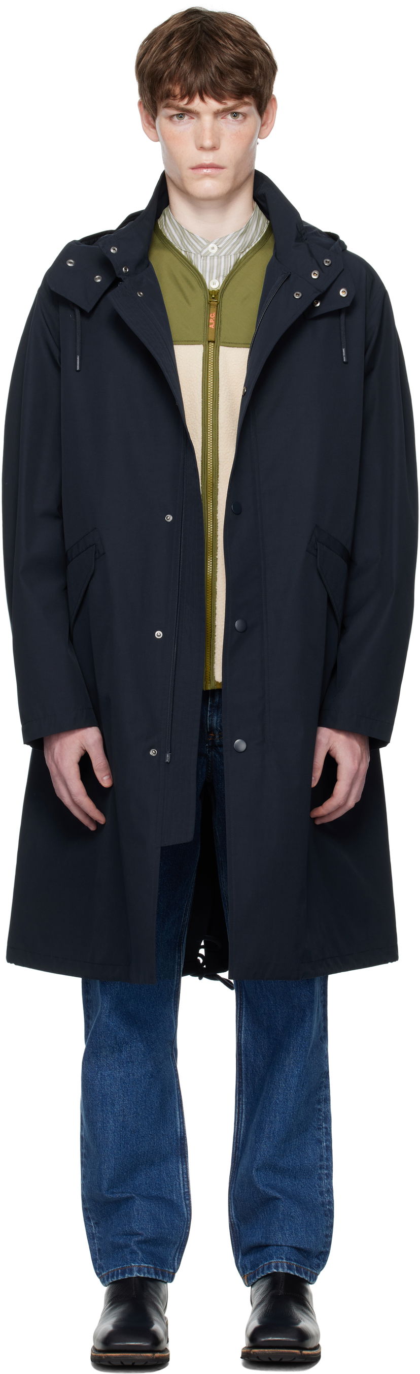 Parka A.P.C. A.P.C. Antonin Parka Mornarica | PSAJB-M30202