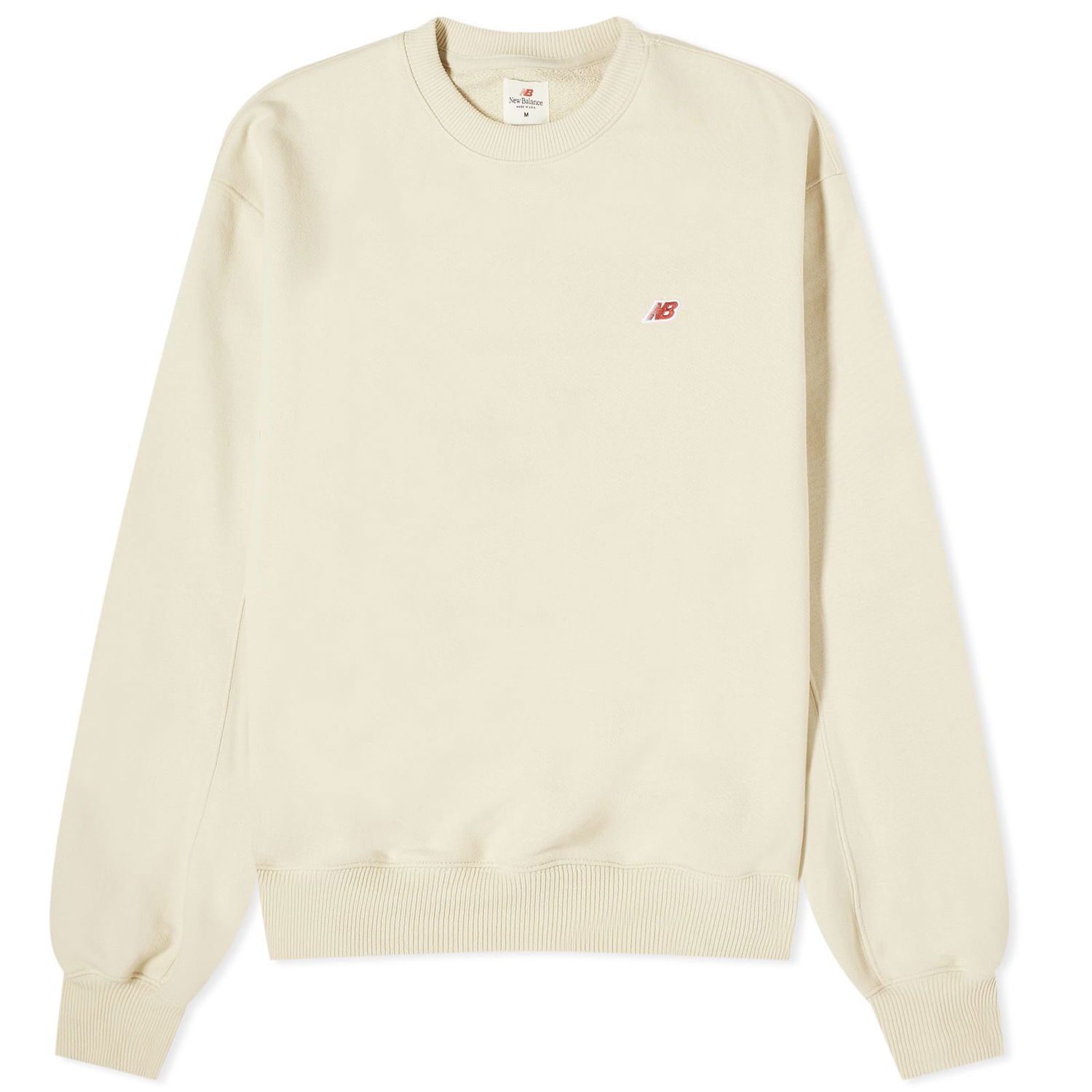 Pulover New Balance MADE in USA Core Crewneck Sweatshirt Bež | MT41544-SD, 0