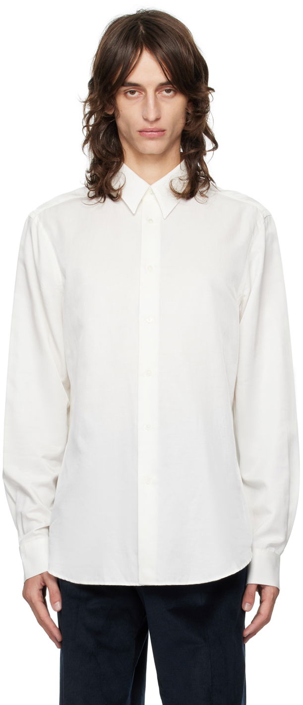 Srajce Paul Smith Paul Smith Casual Fit Shirt Bela | M1R-700Y-N02524-04