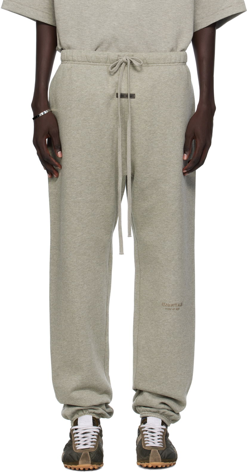 Trenirka Fear of God ESSENTIALS Vintage Fleece Sweatpants Siva | 130SP258045F