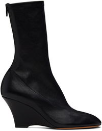 Khaite Apollo Wedge Ankle Boots