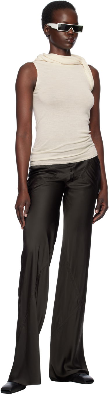 Majica brez rokavov Rick Owens Rick Owens Hollywood Banded Tank Top Bež | RP01E7666 M, 3
