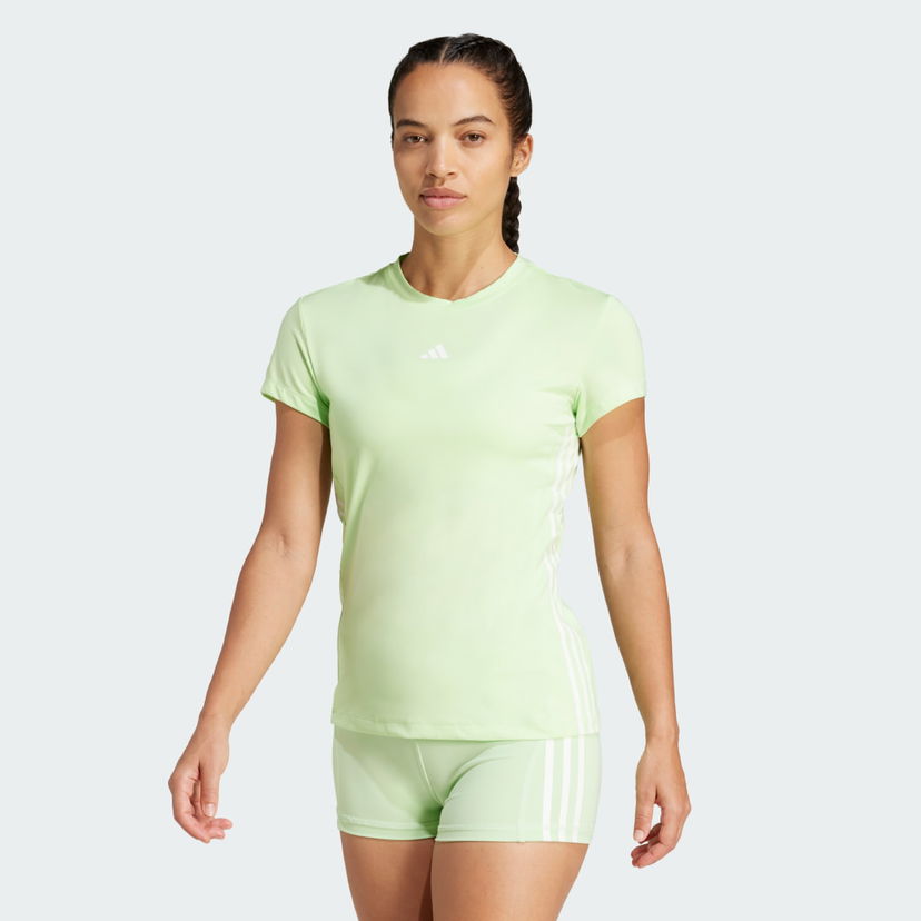 Majica adidas Performance Hyperglam Training Tee Zelena | IM8784