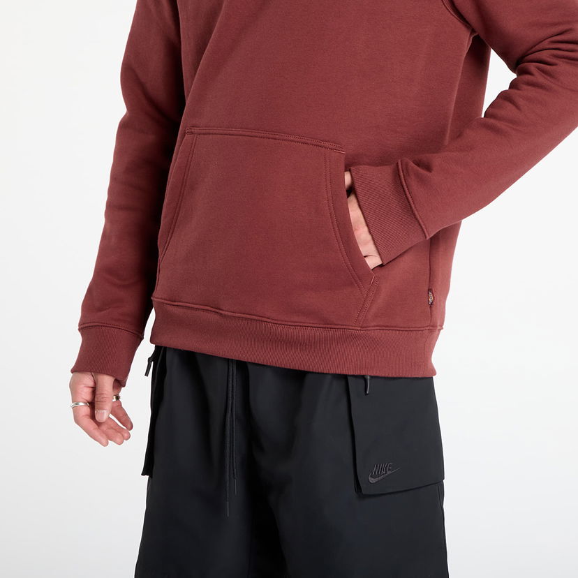 Pulover Dickies Oakport Hoodie Bordo | 0A4XCD-ANDORRA