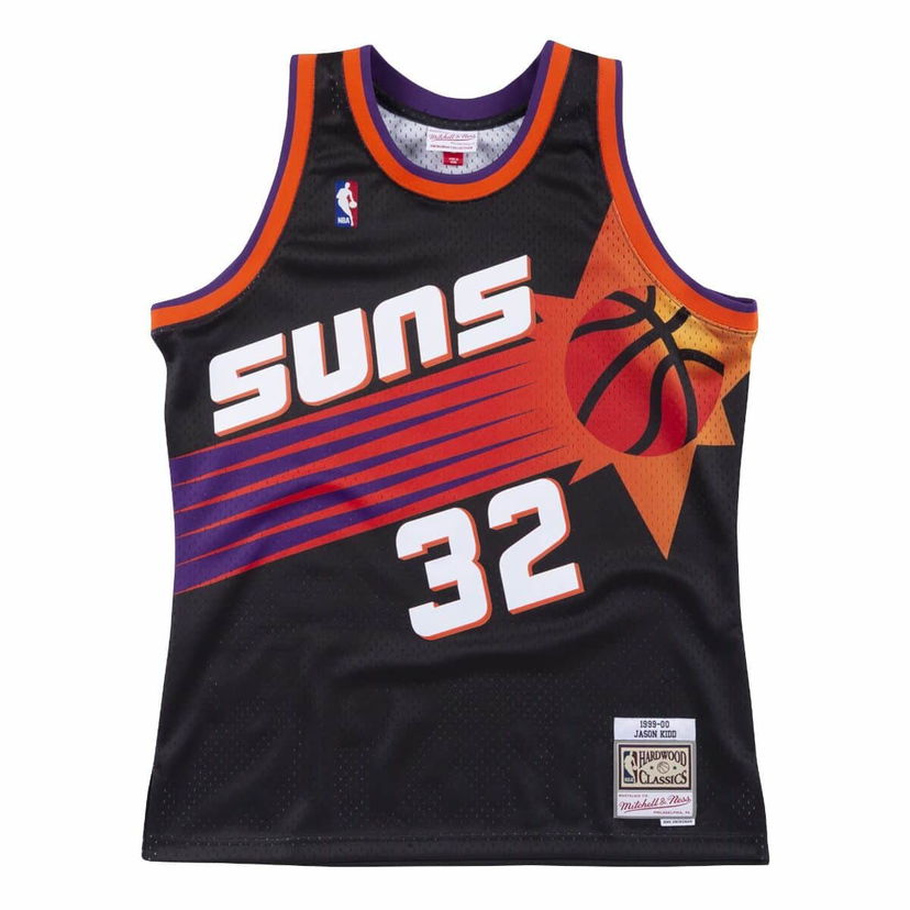 Dres Mitchell & Ness Mitchell & Ness NBA Phoenix Suns Jason Kidd Swingman Jersey Črna | SMJYAC18020-PSUBLCK99JKI