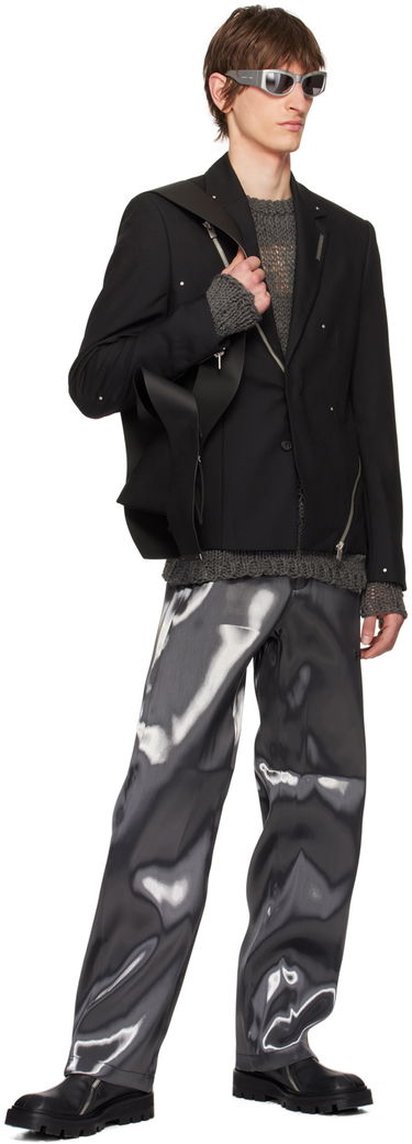Bomber jakna HELIOT EMIL Men's Lucent Blazer Črna | HE_M_04_027_BLK01, 3