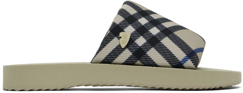 Superge in čevlji Burberry Burberry Check Trek Sandals Bež | 8101615