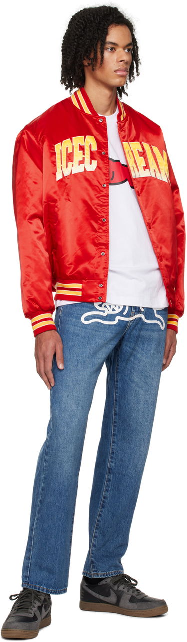 Bomber jakna BBC IceCream ICECREAM Embroidered Bomber Jacket Rdeča | IC23403, 3