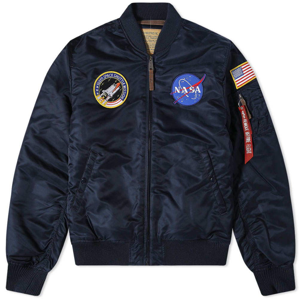 Jakna Alpha Industries MA-1 VF NASA Črna | 166107-07, 0