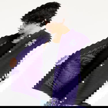 Bomber jakna adidas Performance Real Madrid Varsity Jacket Lila | JF2587, 3