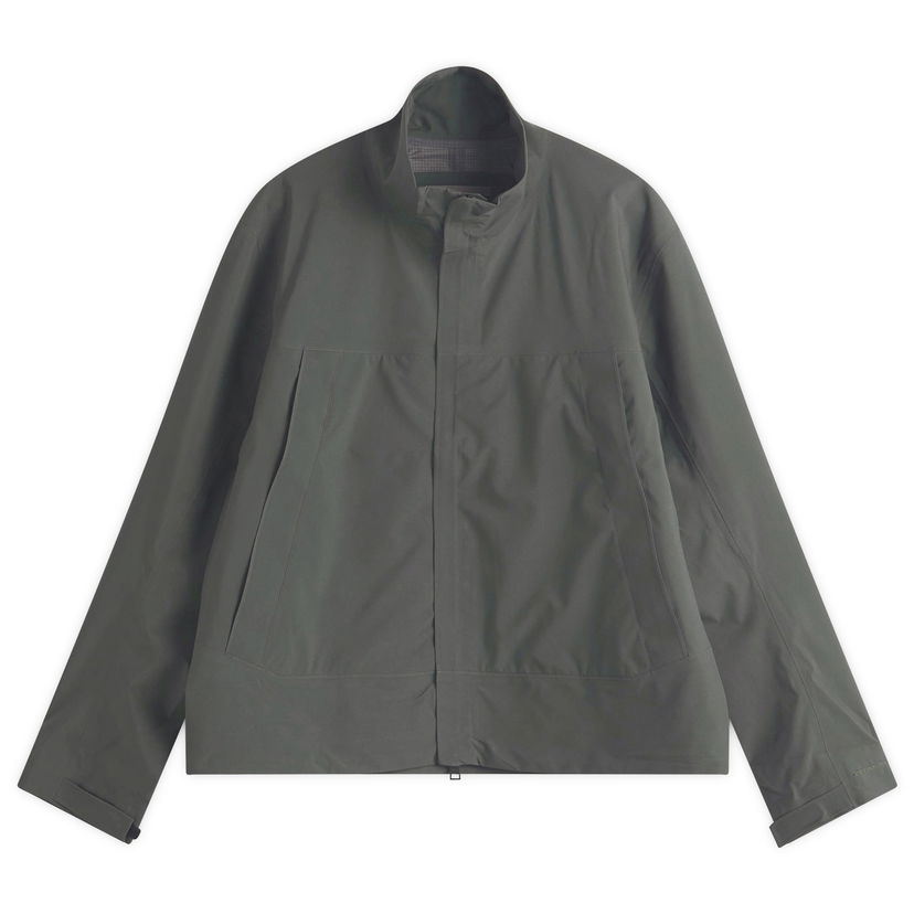 Vetrovka NORSE PROJECTS 3L Waterproof Stand Collar Jacket, Size Large Zelena | N55-0621-8131