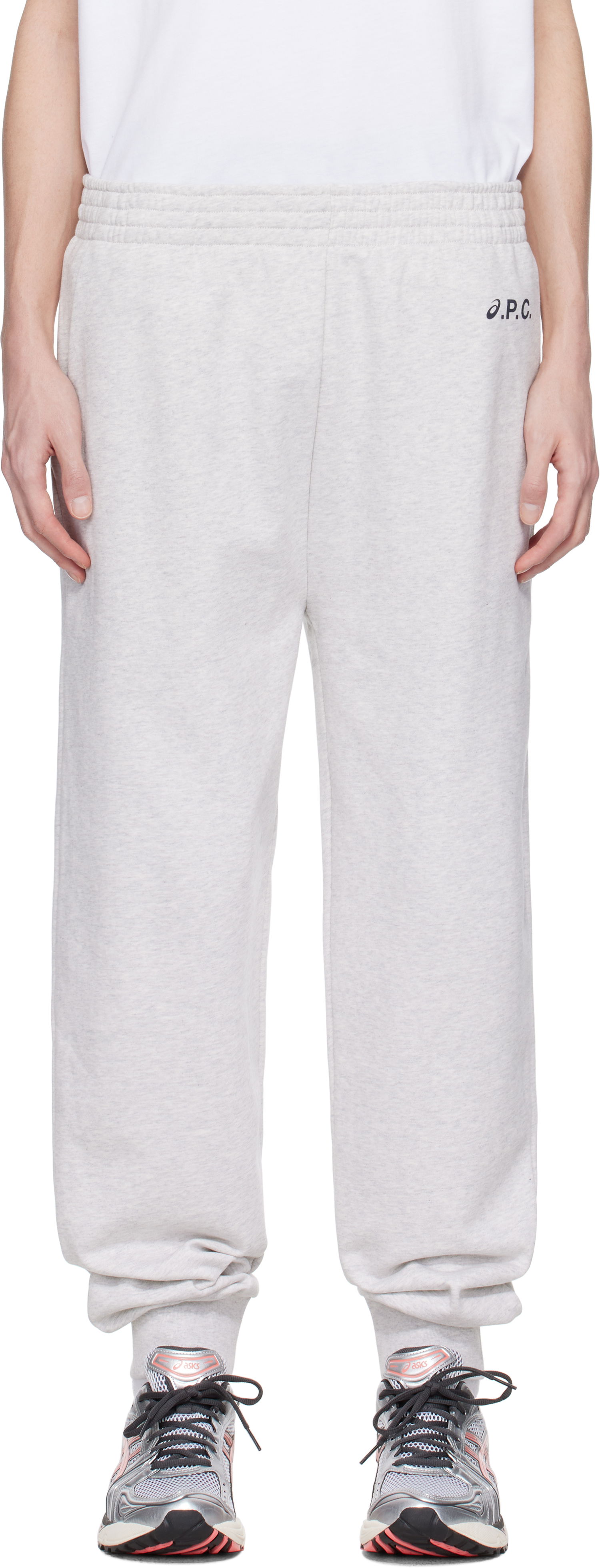 Trenirka A.P.C. A.P.C. ASICS Edition Hill Sweatpants Siva | COEZD-H28092, 0