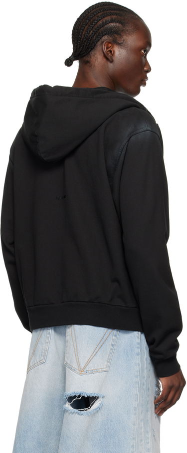 Pulover We11done We11done Zip Hoodie Črna | WD-TJ2-24-812-U-BK, 2