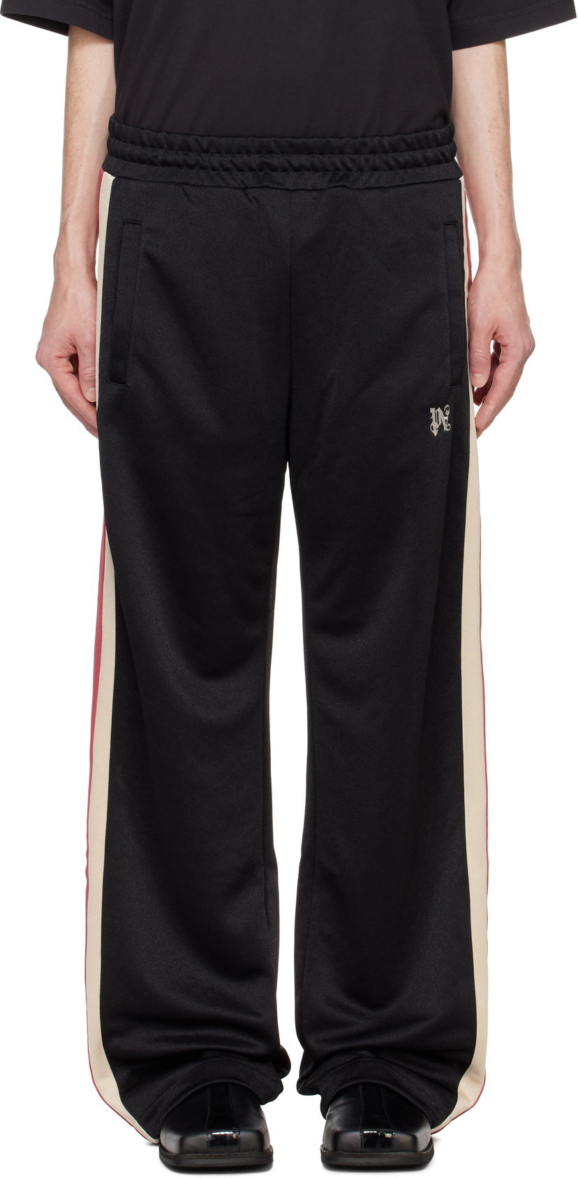 Trenirka Palm Angels Track Pants Črna | PMCJ040F24FAB0011061