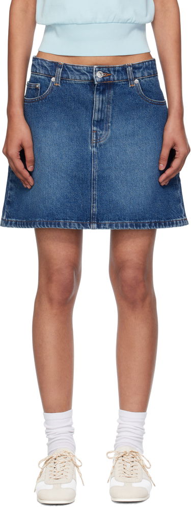 Krila A.P.C. A.P.C. Denim Miniskirt Modra | COHJL-F06374, 0