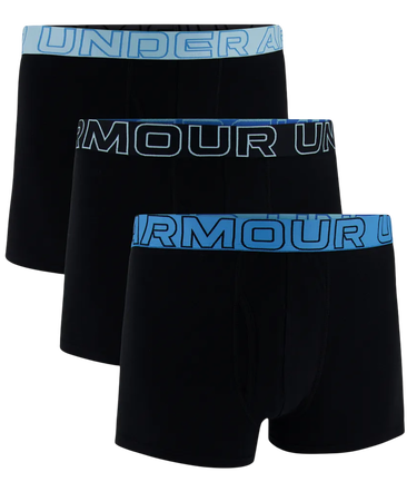 Boksarice Under Armour Under Armour Performance Cotton Boxer Briefs 3-Pack Črna | 1383891-003, 0