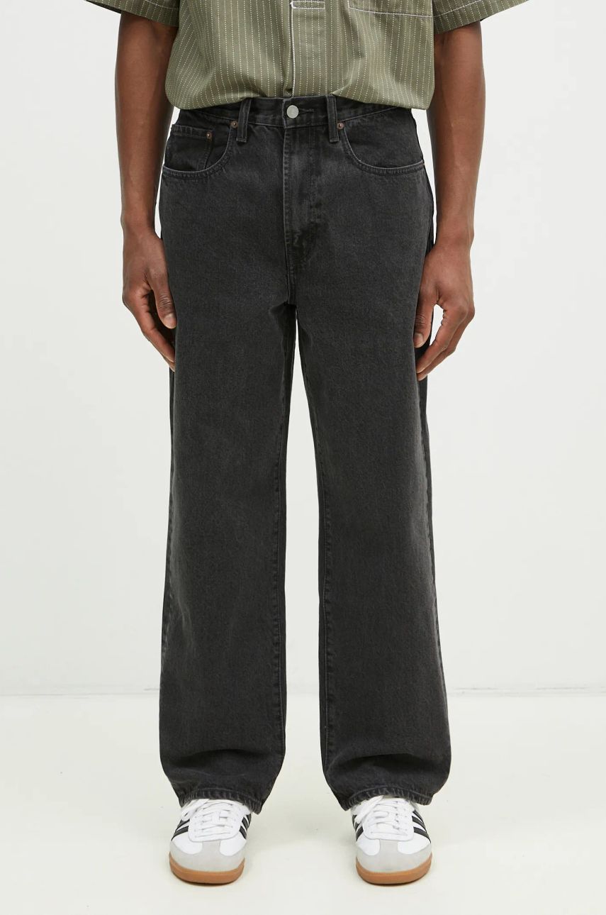 Kavbojke thisisneverthat thisisneverthat Regular Jeans Črna | TN243DPA5P01, 0