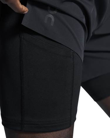 Kratke hlače On Running 5" Performance 2/1 Running Shorts Črna | 1mf1009-0553, 1