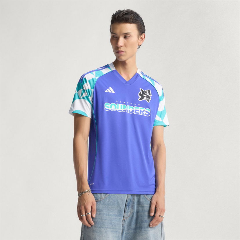 Dres adidas Performance Seattle Sounders FC Third Jersey Modra | JX8719