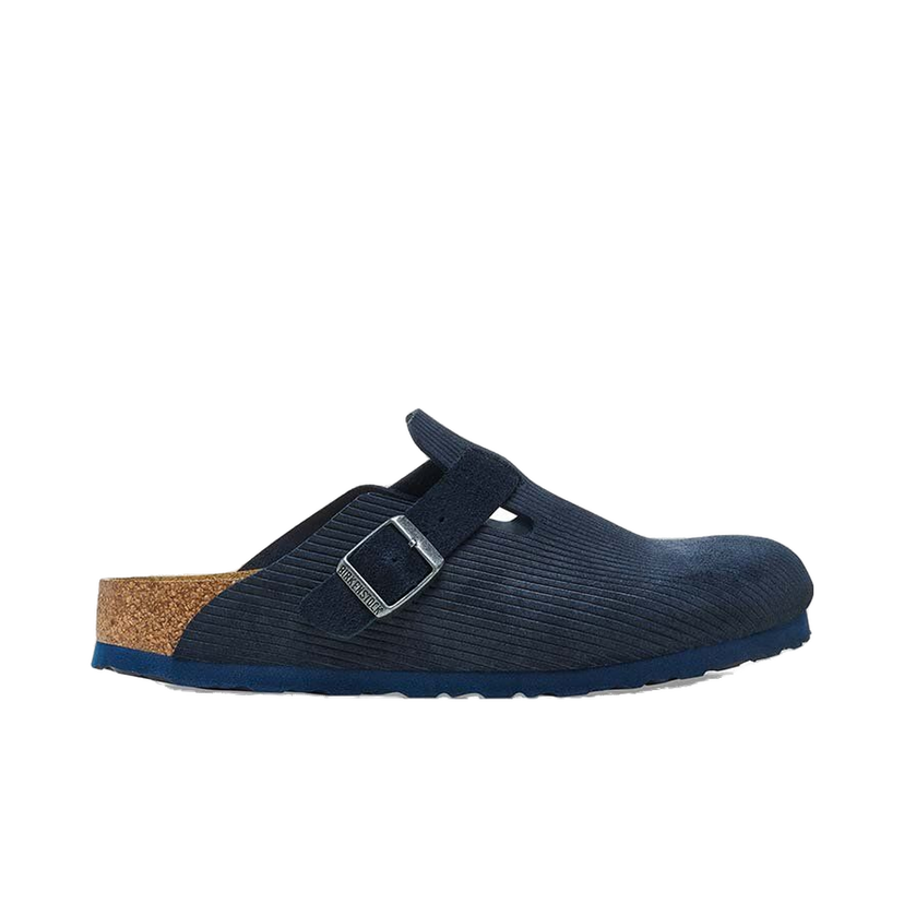 Superge in čevlji Birkenstock Boston Corduroy Slip-On Modra | 1026108.Midnight