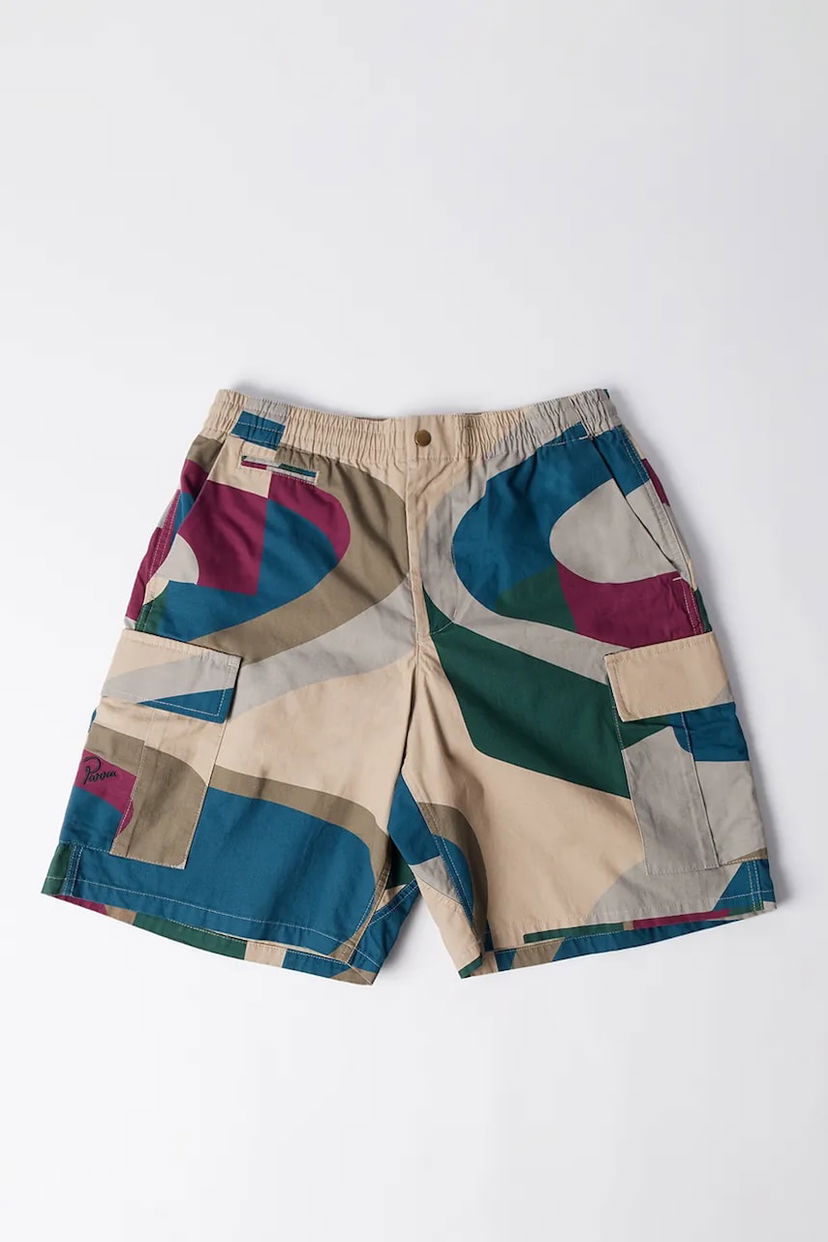 Kratke hlače By Parra Parra The Wall Cargo Shorts Večbarvna | 53345