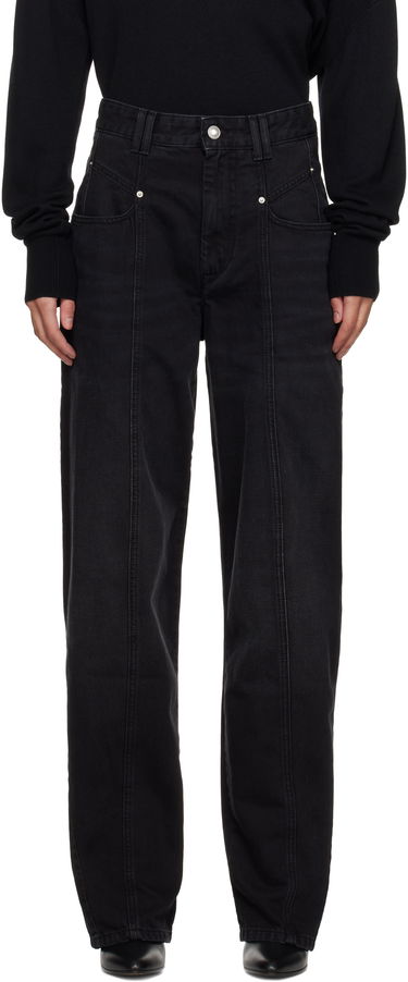 Kavbojke ISABEL MARANT Isabel Marant Vetan Jeans Črna | PA0045FB-B1H06I, 0