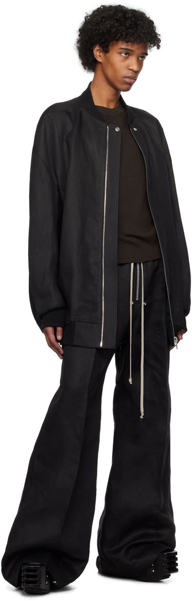 Bomber jakna Rick Owens Rick Owens Hollywood Jumbo Flight Bomber Jacket Črna | RU01E5793 TWL, 3