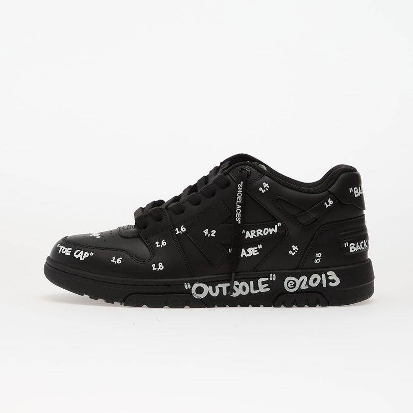 Superge in čevlji Off-White Off-White Out Of Office Graffiti Črna | OMIA189F25LEA0071001