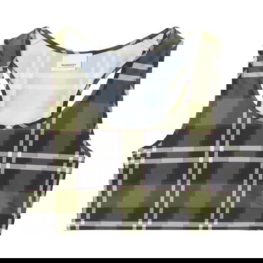 Krop-top Burberry Vintage Check Crop Top Zelena | 8055846, 1